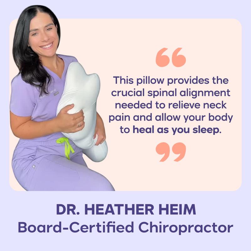 Mellow Sleep | Cloud Pillow + FREE Cooling Pillowcase - Ergonomic Cervical Dual-Height Slow-Rebound Memory Foam with Washable Cover for Side Back & Stomach Sleepers Best Pillow 2025 Awarded