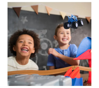 Monster Jam Trucks Racing Playset