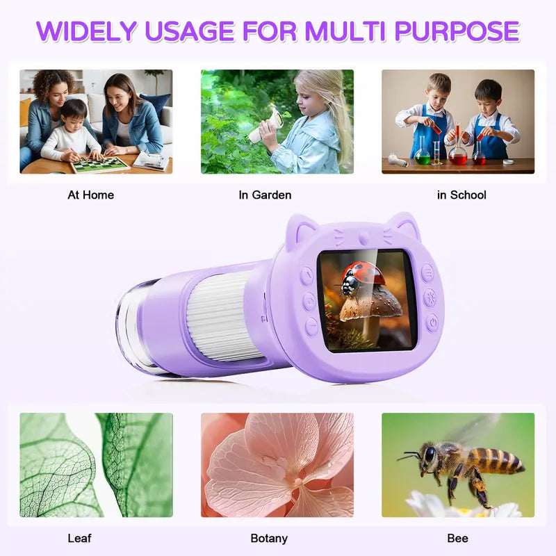 KidsSTEM MicroscopewithPhoto&VideoCamera