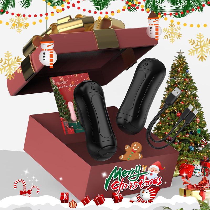 FANDLISS Rechargeable Hand Warmers 6000mAh – 2 Pack