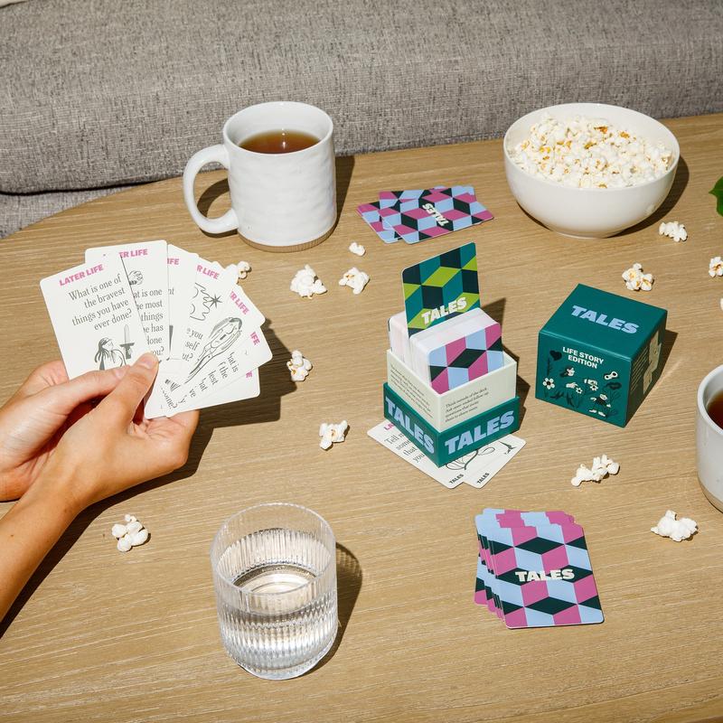 TALES 150-Card Life Story Game for Meaningful Talks