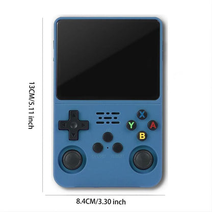 R36S Linux Retro Gaming Console with 3000mAh Battery