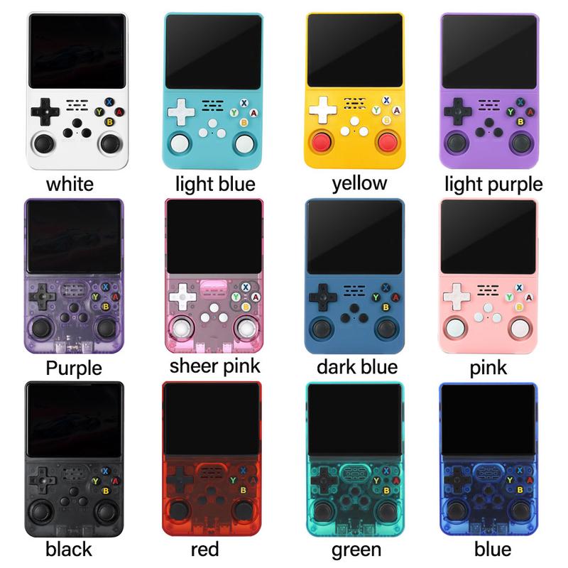 R36S Linux Retro Gaming Console with 3000mAh Battery