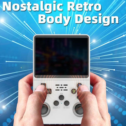 R36S Linux Retro Gaming Console with 3000mAh Battery