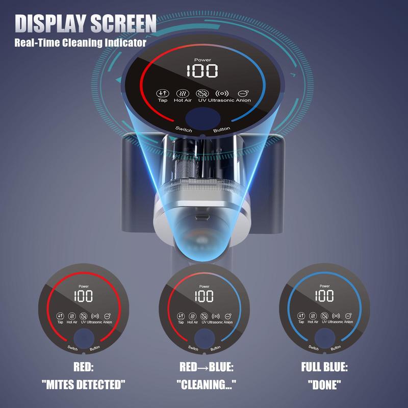Teant Bed Vacuum with Hot Air & UV Sterilization