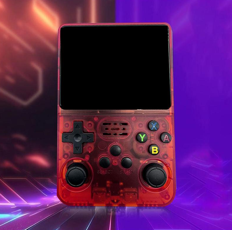 R36S Linux Retro Gaming Console with 3000mAh Battery